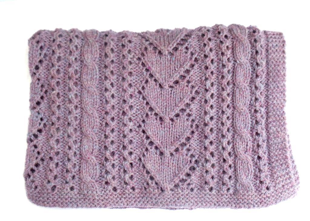 Heart Baby Blanket Knitting Pattern A Knitting Blog