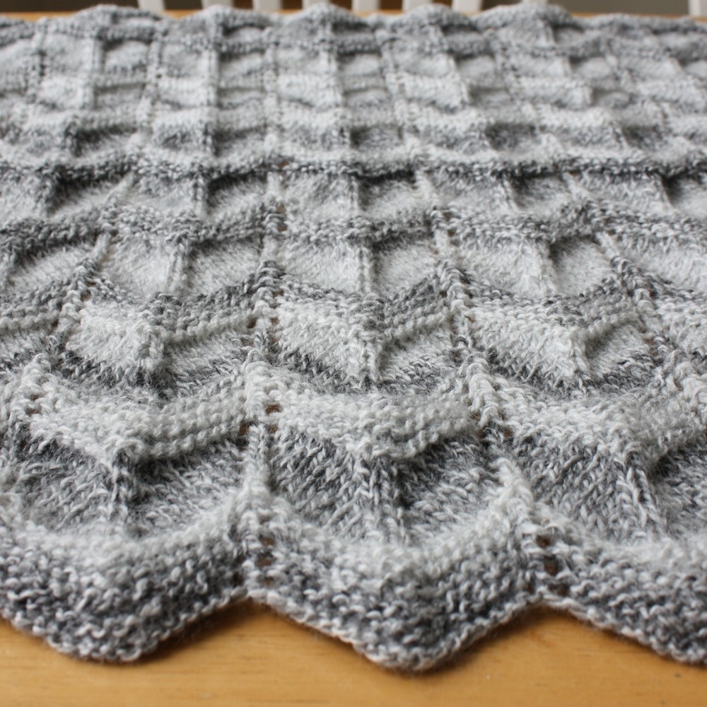 Chevron Quilt Knitting Pattern | A Knitting Blog